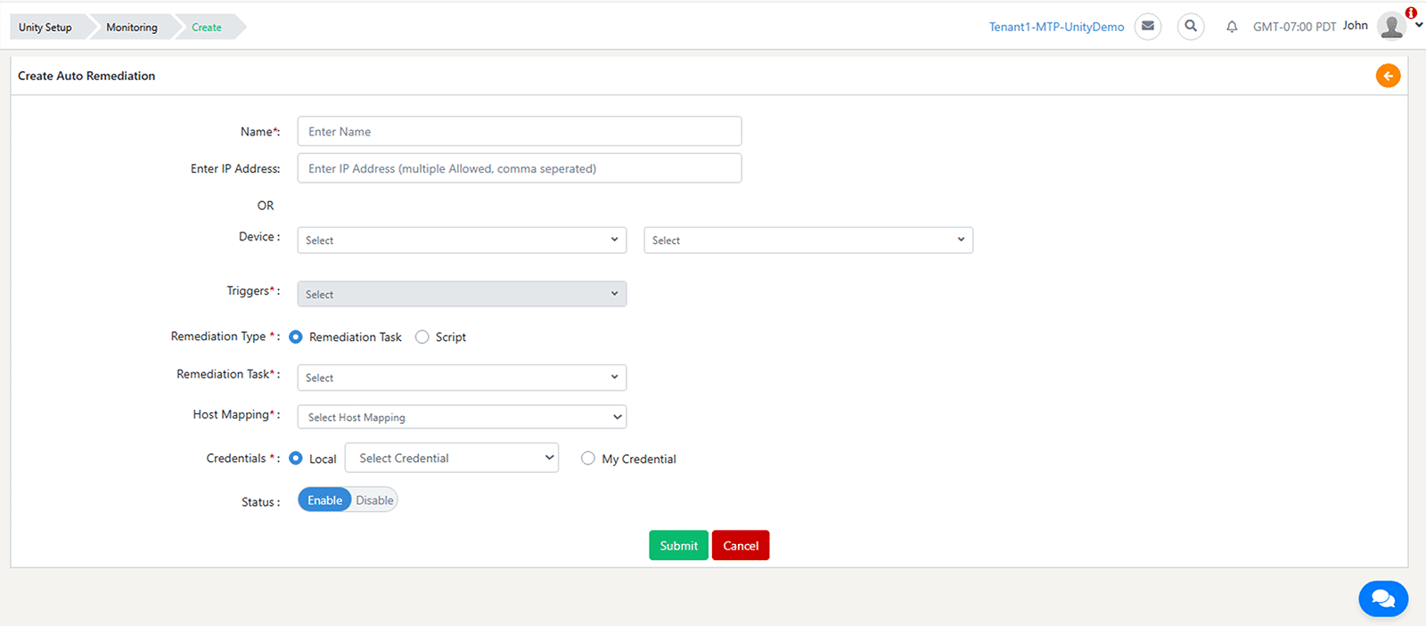 Security Monitoring Management